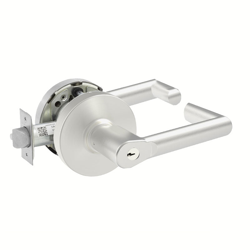 Sargent 10XG37-LMW-US26 Cylindrical Classroom Function Lever Lockset