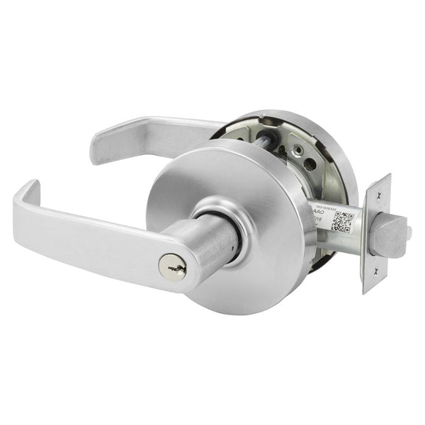 Sargent 10XG17-LL-US26D Cylindrical Utility, Asylum, Institutional Function Lever Lockset