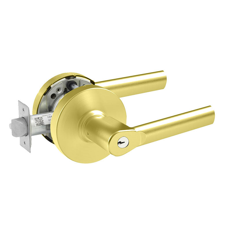 Sargent 10XG17-LMB-US4 Cylindrical Utility, Asylum, Institutional Function Lever Lockset